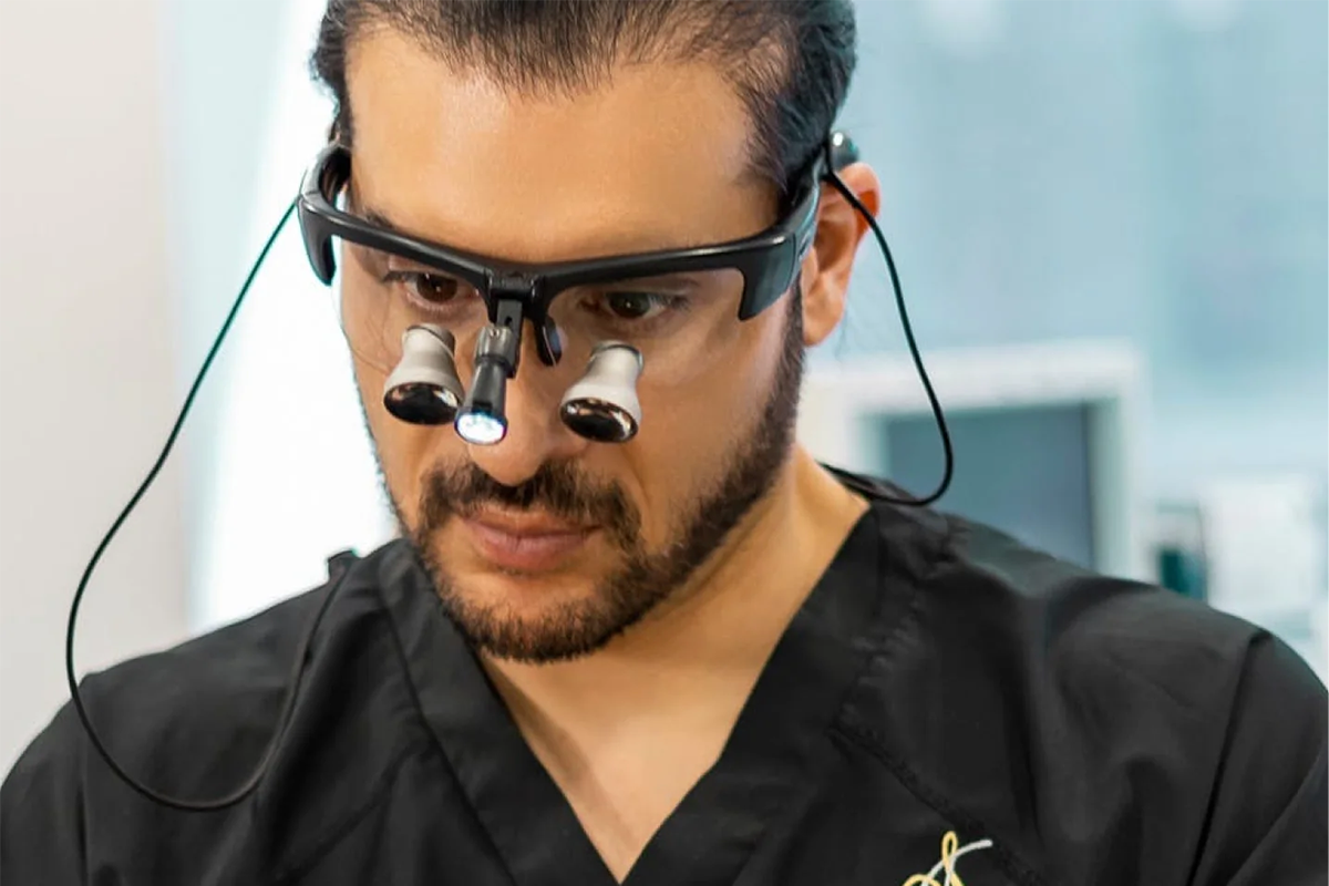 dr shah performing procedure