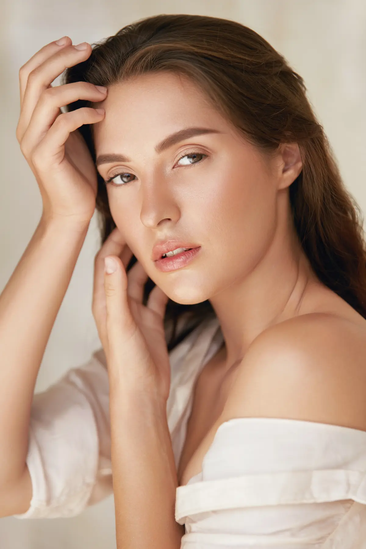 Woman. Beauty Portrait Of Young Model