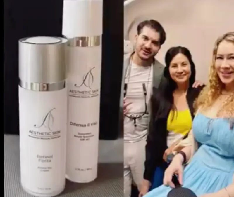 leura instagram influencer uses aesthetic skin products